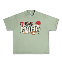 Oil Green t ball mama baseball Urban Heavy Tee - MaliasSmallBusiness