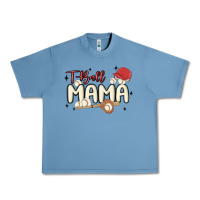 Pebble Blue t ball mama baseball Urban Heavy Tee - MaliasSmallBusiness