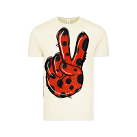 Vintage Arctic Ladybug Peace Sign Vintage Tee - Jasminsmagicworld