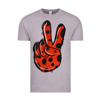Vintage Zinc Ladybug Peace Sign Vintage Tee - Jasminsmagicworld