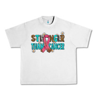 Lunar Rock stronger than cancer with cancer ribbon Urban Heavy Tee - AdoDesignShop