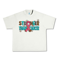 Pistachio stronger than cancer with cancer ribbon Urban Heavy Tee - AdoDesignShop