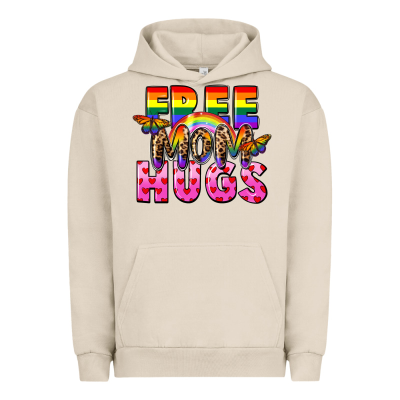Free Mom Hugs Urban Hoodie by FaDigitalArtStudio | Teevron