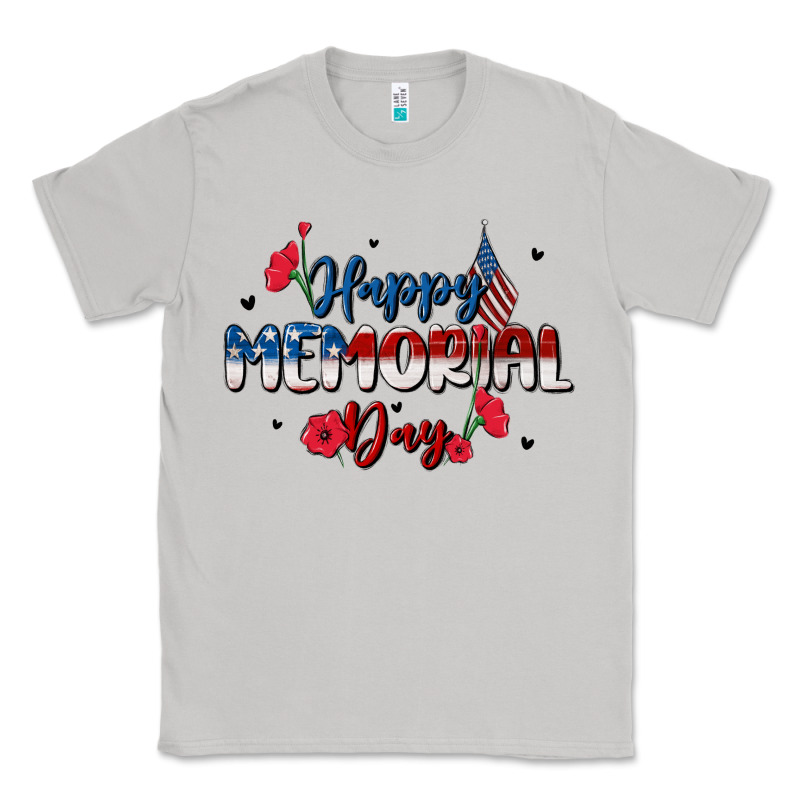 Happy Memorial Day Classic Tee by MaliasSmallBusiness | Teevron