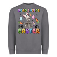 Storm dead inside but it's easter Heavyweight Sweatshirt - MaliasSmallBusiness