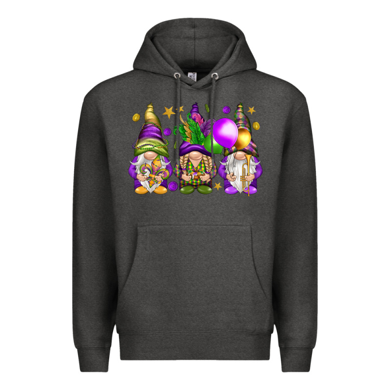 Mardi Gras Gnomies With Elements Premium Hoodie by HowdyJamesFarm | Teevron