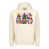 Tofu Mardi Gras gnomies with elements Premium Hoodie - HowdyJamesFarm