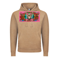 Vintage Coffee western baby boer goat pink flowers serape leopard pink glitter patter Vintage Hoodie - BarkalooDesign