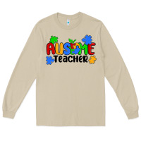 Mushroom ausome teacher Long Sleeve Tee - MaliasSmallBusiness