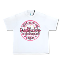 White dumbfuckery to minimum Urban Heavy Tee - MaliasSmallBusiness