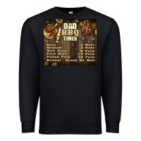 Black dad bbq timer Premium Sweatshirt - TumblerDesignByShophia