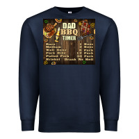 Navy dad bbq timer Premium Sweatshirt - TumblerDesignByShophia