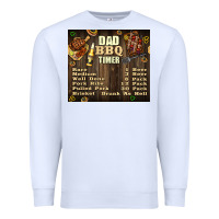 White dad bbq timer Premium Sweatshirt - TumblerDesignByShophia