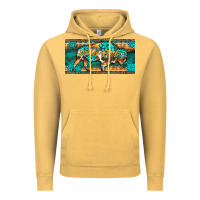 Vintage Mustard western  bison wild soul turquoise's gemstones  license plate template Vintage Hoodie - BarkalooDesign