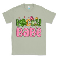 Matcha lucky babe st patrick s day Classic Tee - MaliasSmallBusiness