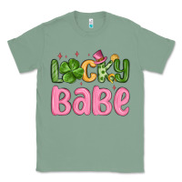Sage lucky babe st patrick s day Classic Tee - MaliasSmallBusiness