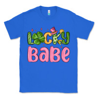 True Royal lucky babe st patrick s day Classic Tee - MaliasSmallBusiness