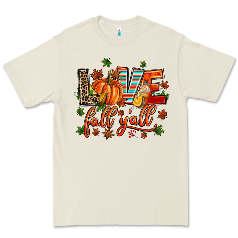 Love Fall  Yall Premium Tee by AdoDesignShop | Teevron