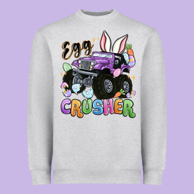 Egg Crusher Heavyweight Sweatshirt Designed By Maliassmallbusiness