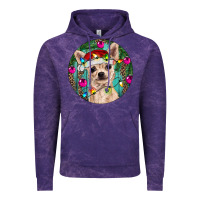 Cloud Purple Christmas Chihuahua Vintage Hoodie - RanaPortraitStore