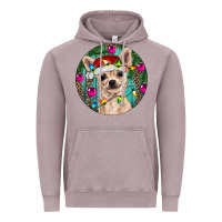 Vintage Zinc Christmas Chihuahua Vintage Hoodie - RanaPortraitStore