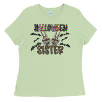 Matcha halloween sister Ladies Tee - CowhideDigitalArt