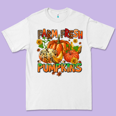 Farm Fresh Pupkins Premium Tee Designed By Adodesignshop