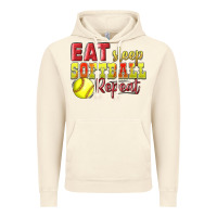 Vintage Artic Eat Sleep Softball Repeat Vintage Hoodie - LillyAllenDesigns