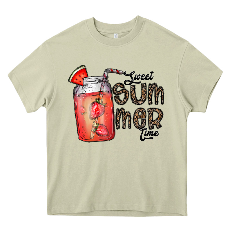 Summer Heavy Core Tee by CowhideDigitalArt | Teevron