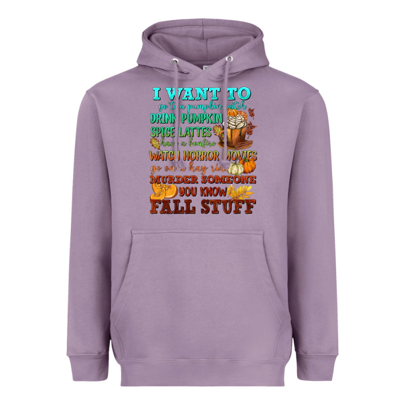 I Want To Fall Stuff Heavyweight Hoodie by NancyCooperArtShop | Teevron
