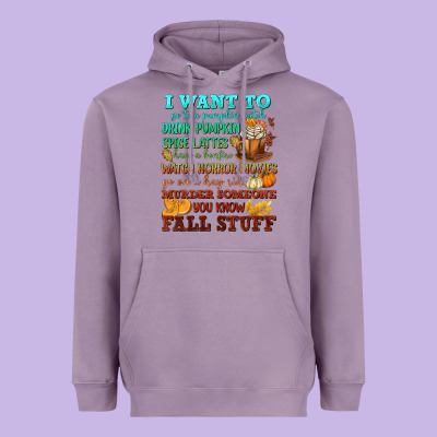 I Want To Fall Stuff Heavyweight Hoodie Designed By Nancycooperartshop