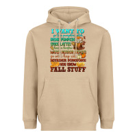 Mushroom I want to Fall stuff Heavyweight Hoodie - NancyCooperArtShop
