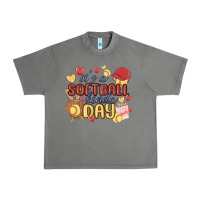 Tornado it's a softball kinda day Urban Heavy Tee - MaliasSmallBusiness
