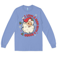Colony Blue i love a man with a beard Long Sleeve Tee - MaliasSmallBusiness