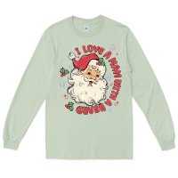 Matcha i love a man with a beard Long Sleeve Tee - MaliasSmallBusiness