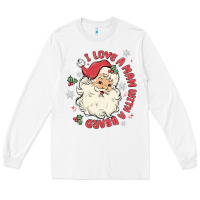 White i love a man with a beard Long Sleeve Tee - MaliasSmallBusiness