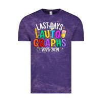 Cloud Purple last days auto graphs Vintage Tee - JahusDesignShop