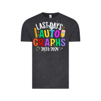 Vintage Black last days auto graphs Vintage Tee - JahusDesignShop