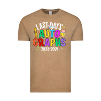 Vintage Coffee last days auto graphs Vintage Tee - JahusDesignShop