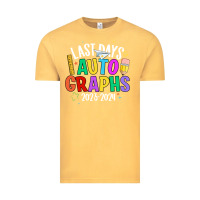Vintage Mustard last days auto graphs Vintage Tee - JahusDesignShop