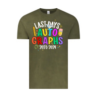 Vintage Olive last days auto graphs Vintage Tee - JahusDesignShop
