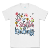 White scatter kindness Classic Tee - MaliasSmallBusiness