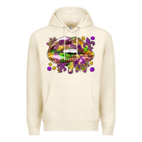 Tofu Mardi Gras lips Premium Hoodie - HowdyJamesFarm