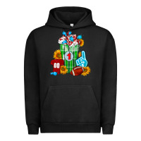 Pigment Black Football Frappe Urban Hoodie - FaDigitalArtStudio