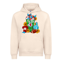 Sandshell Football Frappe Urban Hoodie - FaDigitalArtStudio