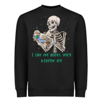 I Like My Books Spicy And Coffee Icy Heavyweight Sweatshirt | Teevron