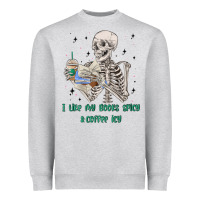 Heather Grey i like my books spicy and coffee icy Heavyweight Sweatshirt - MaliasSmallBusiness