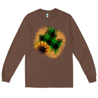 Chestnut sunflower christmas patch Long Sleeve Tee - JahusDesignShop