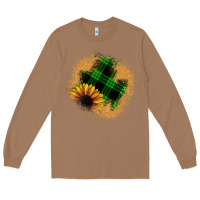 Toasted Coconut sunflower christmas patch Long Sleeve Tee - JahusDesignShop