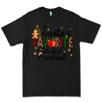 Black santa's favorite student assistant Premium Tee - AdoDesignShop